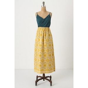 Anthropologie maxi dress